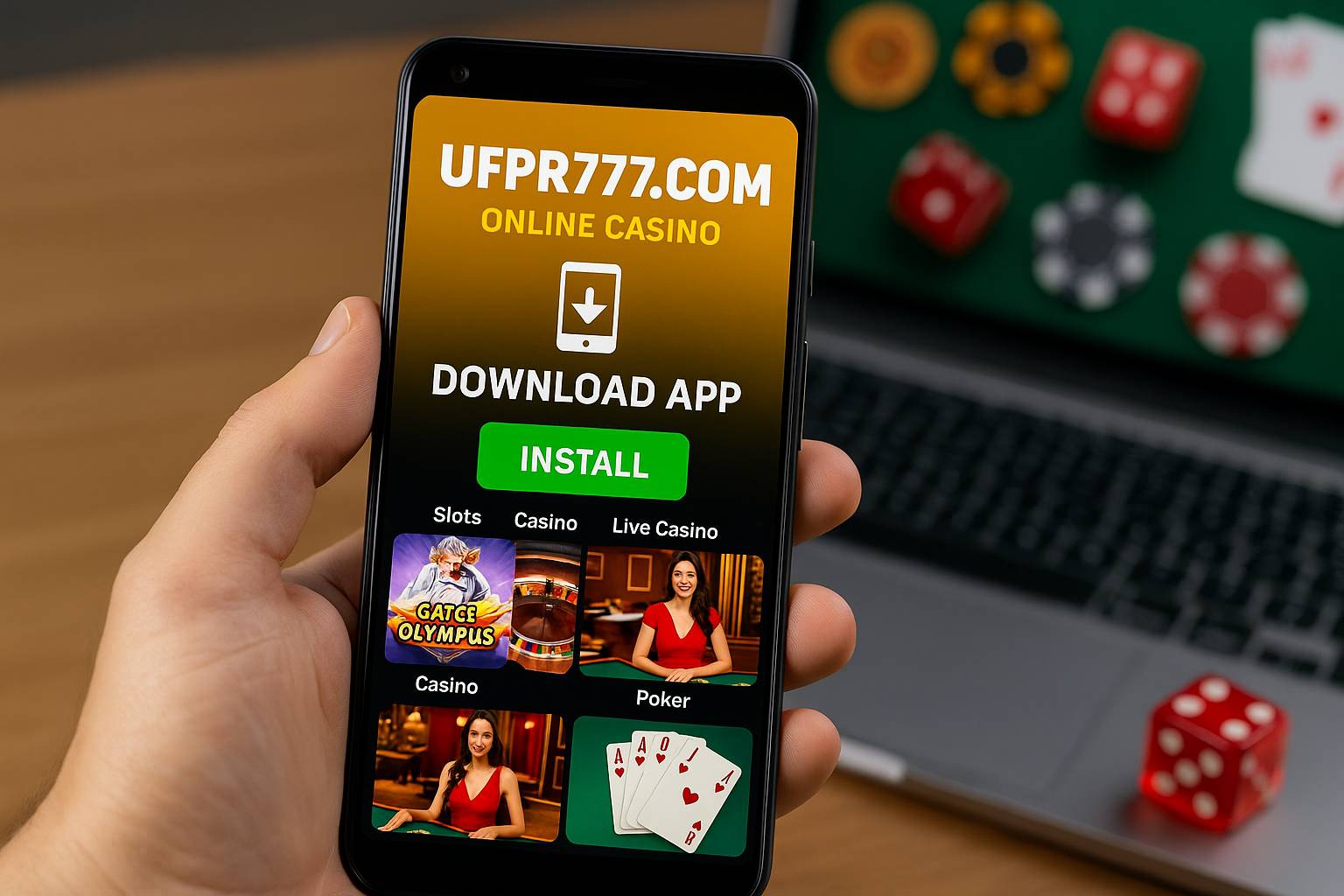 Baixar o UFPR777.COM Cassino App